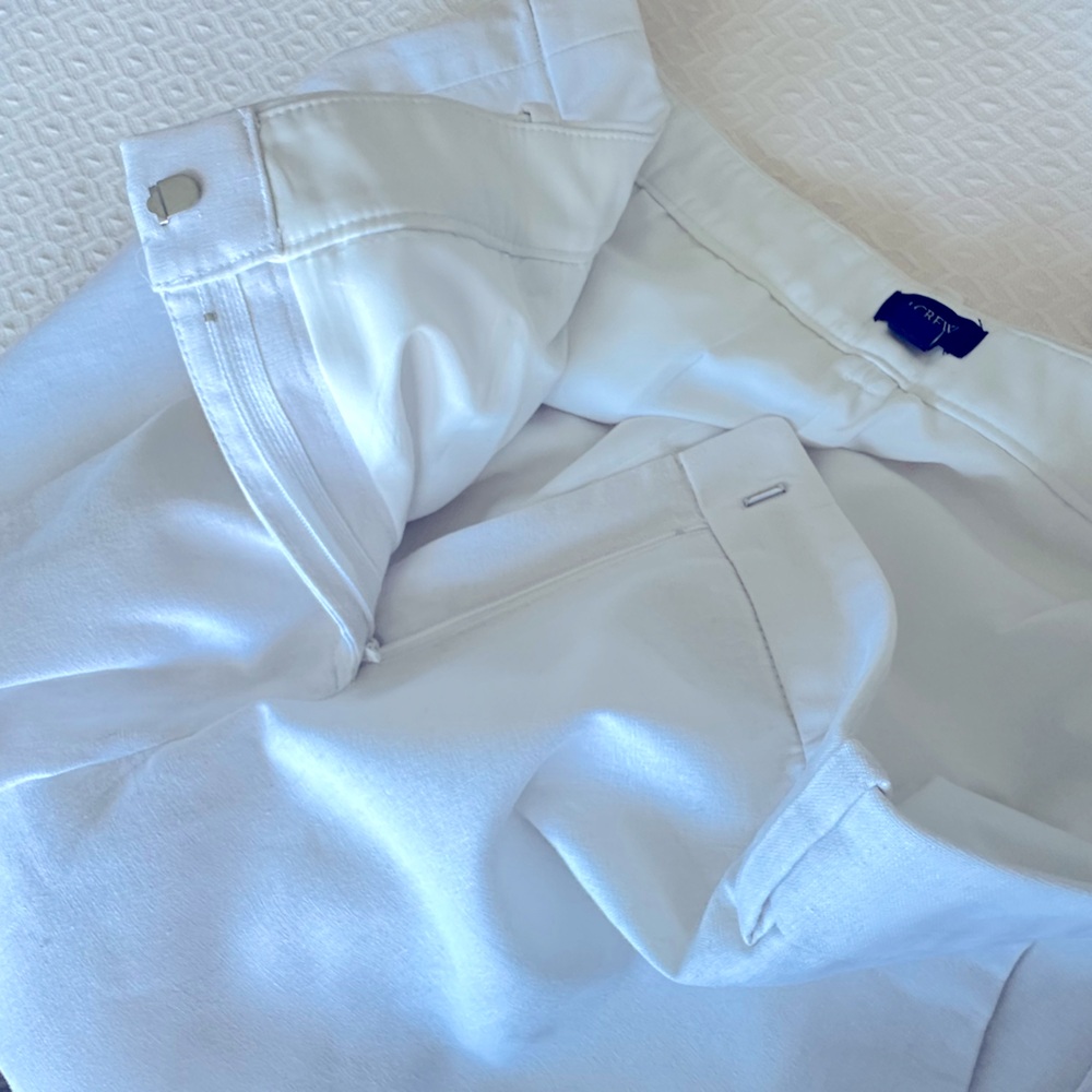 J. Crew Factory Two-Piece Suit in White Size 20 - Picture 9 of 10